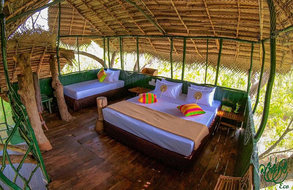 Yala Beddegama Eco Hotell Kataragama Exteriör bild